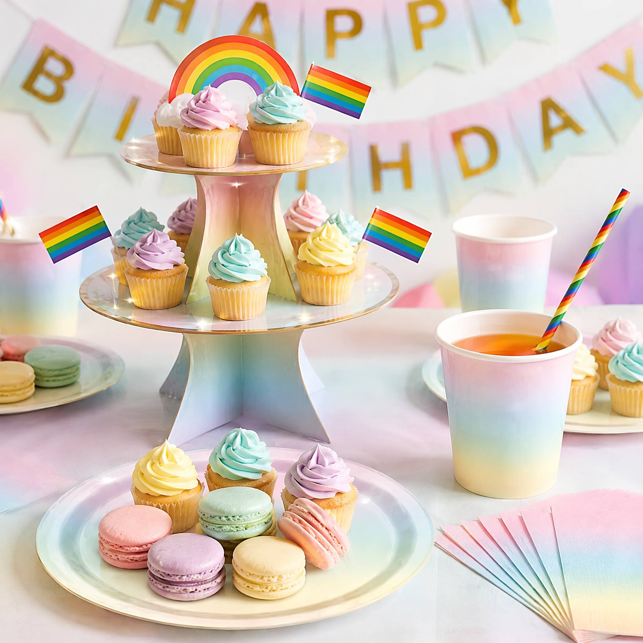 Muted Moments Deluxe Morandi Party Set