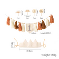 First Birthday Decoration Set - Morandi Boho Style | Tassel Banner, Fabric Crown, Wooden "One" Sign & Star Wand - Premium Neutral Party Supplies for Boys & Girls