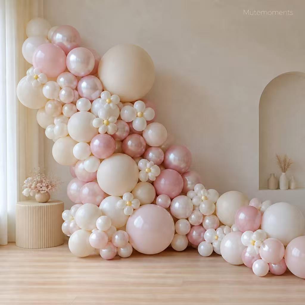 Complete Morandi Balloon Set – 18/10/5 Inch Mix for Weddings & Birthdays