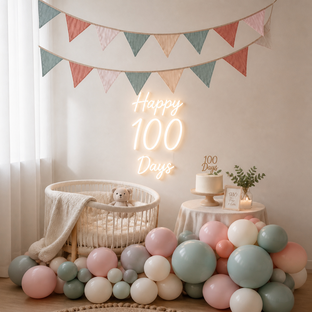 Muted Moments Pure Morandi Birthday Linen Banner Multicolor Triangles Flags Hanging Pennant Decor Birthday Partys